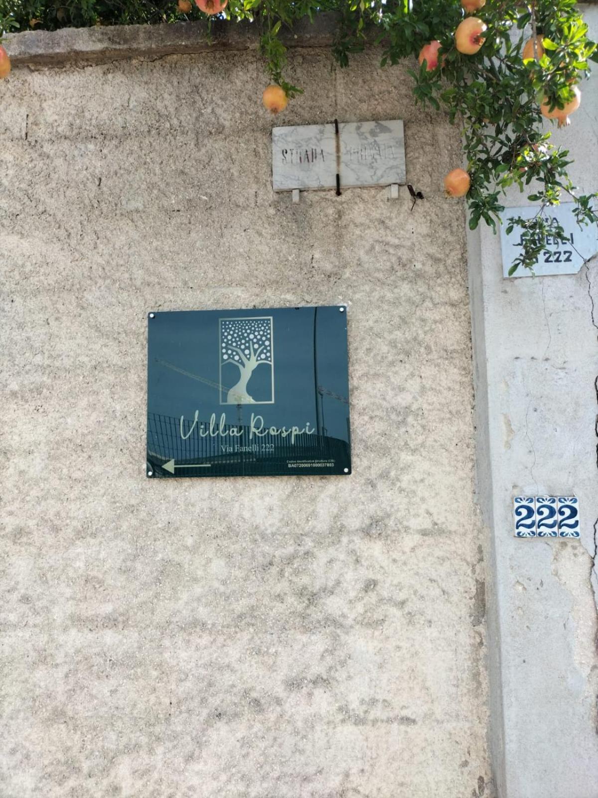 Villa Rospi Bari Exteriér fotografie